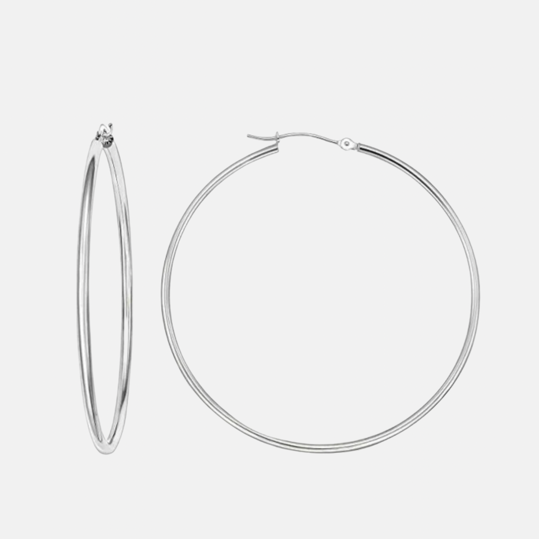 2 Inch Classic Hoops