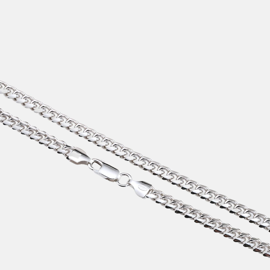 Cuban Link Chain - 5mm Sterling Silver