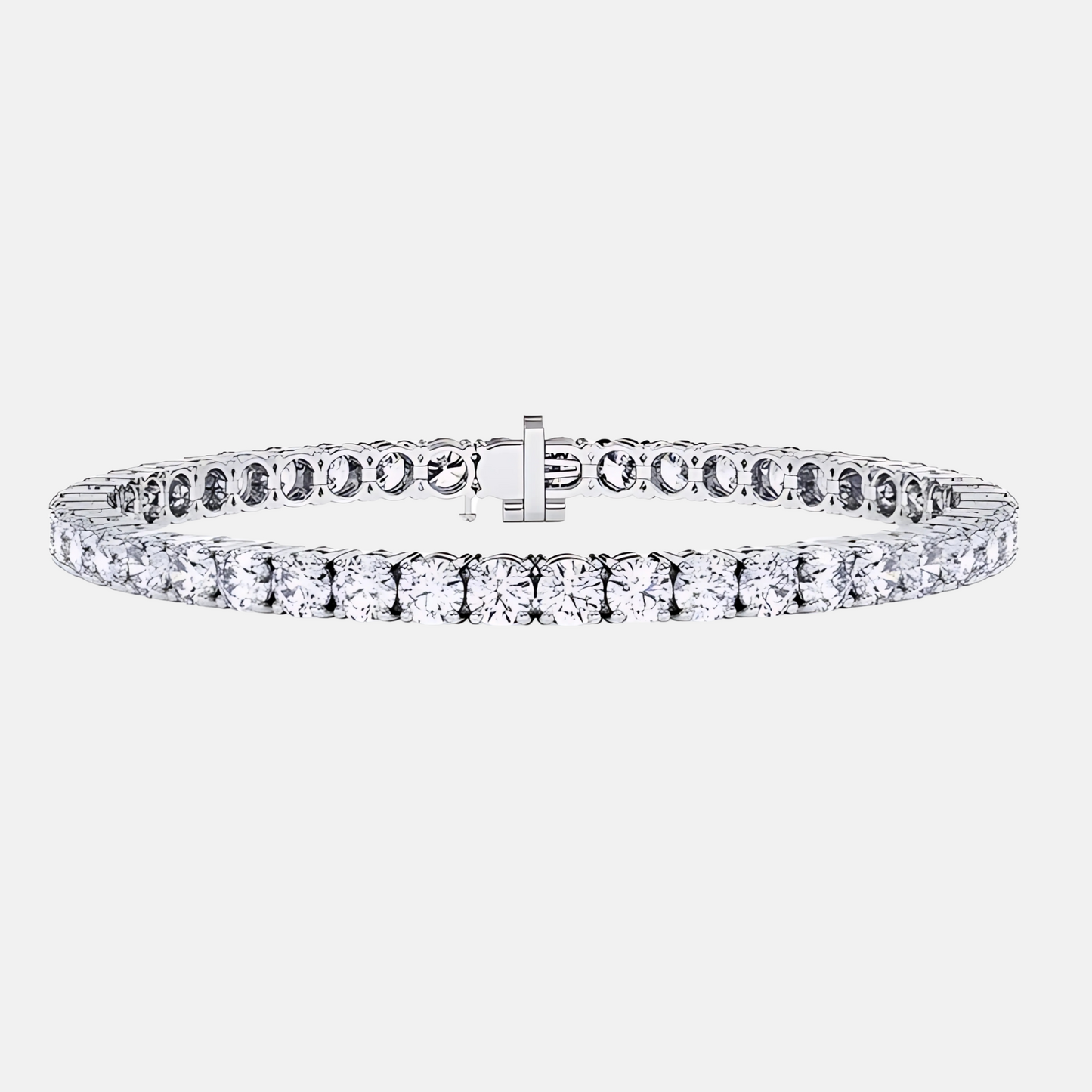 Lab Diamond Tennis Bracelet - 10ct