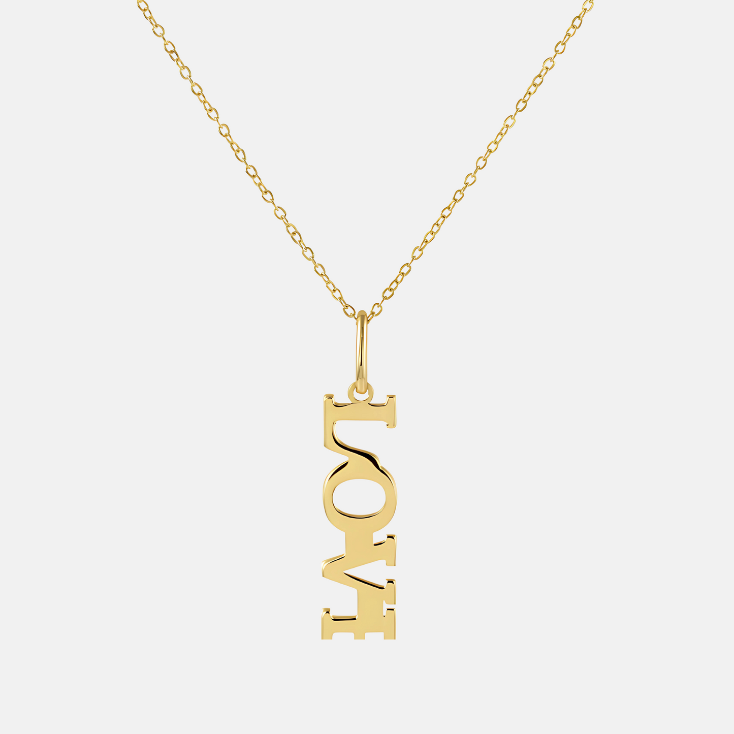 Bold Love Pendant Necklace