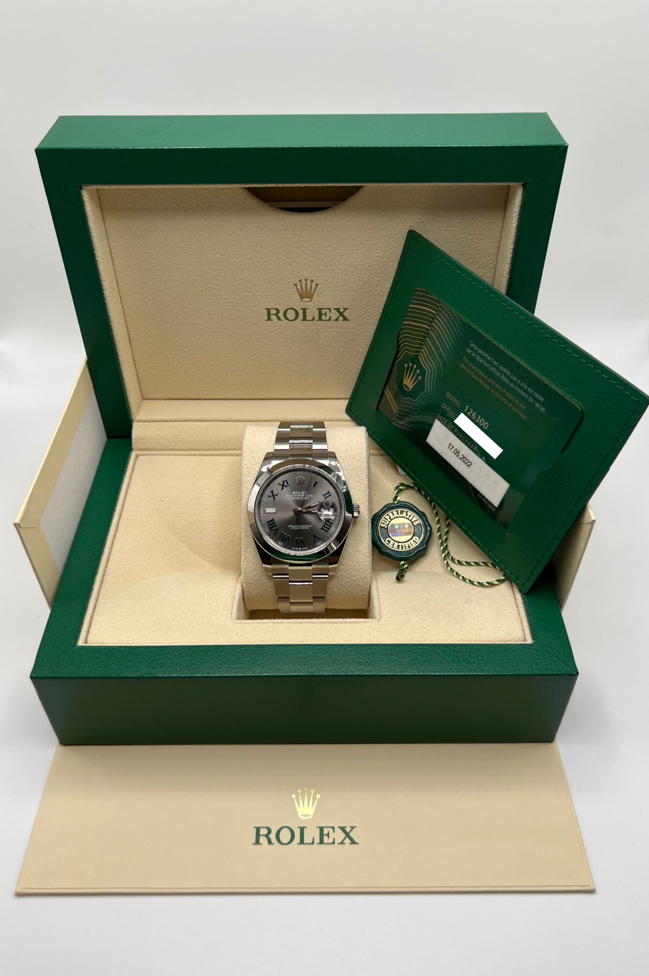 Rolex “Wimbledon” 2022 Date-Just