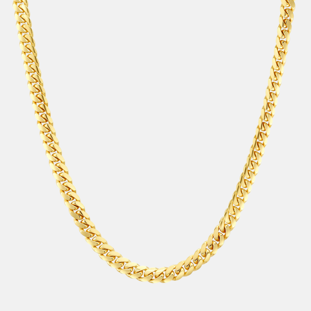 Solid Gold Miami Cuban Link Chain - 6mm