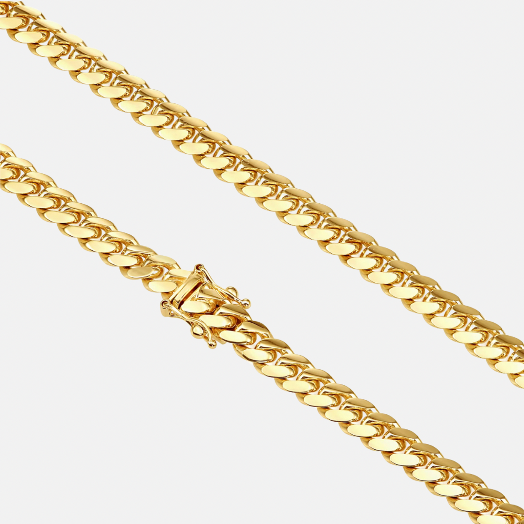 Solid Gold Miami Cuban Link Chain - 6mm