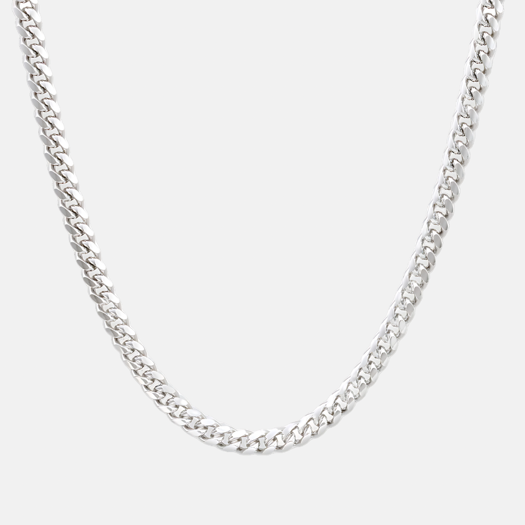 Cuban Link Chain - 5mm Sterling Silver