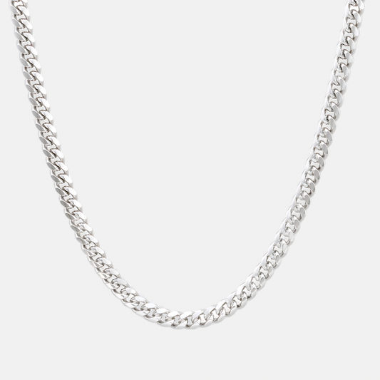 Cuban Link Chain - 5mm Sterling Silver