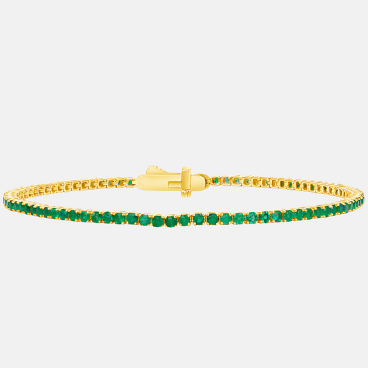 Emerald Tennis Bracelet