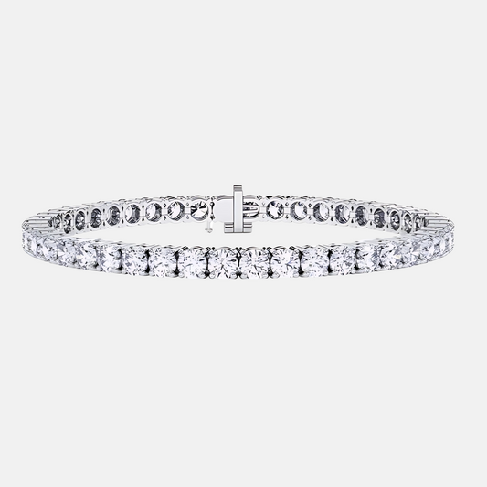 Lab Diamond Tennis Bracelet - 10ct