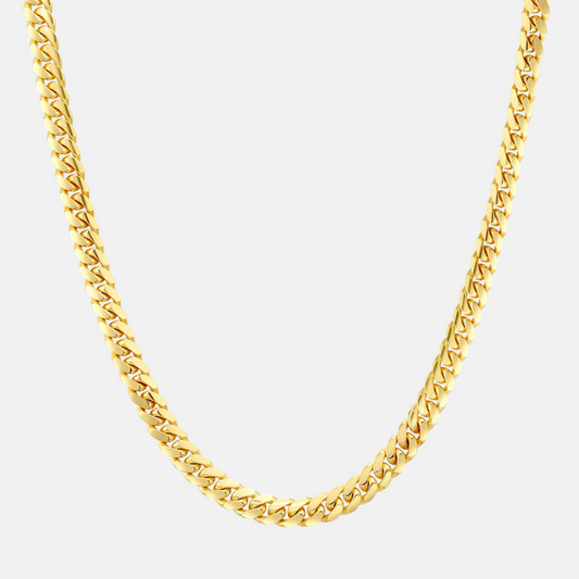Miami Cuban Chain Solid 14k Yellow Gold - 6MM